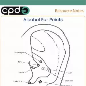 CPDG ear acupuncture Alcohol points