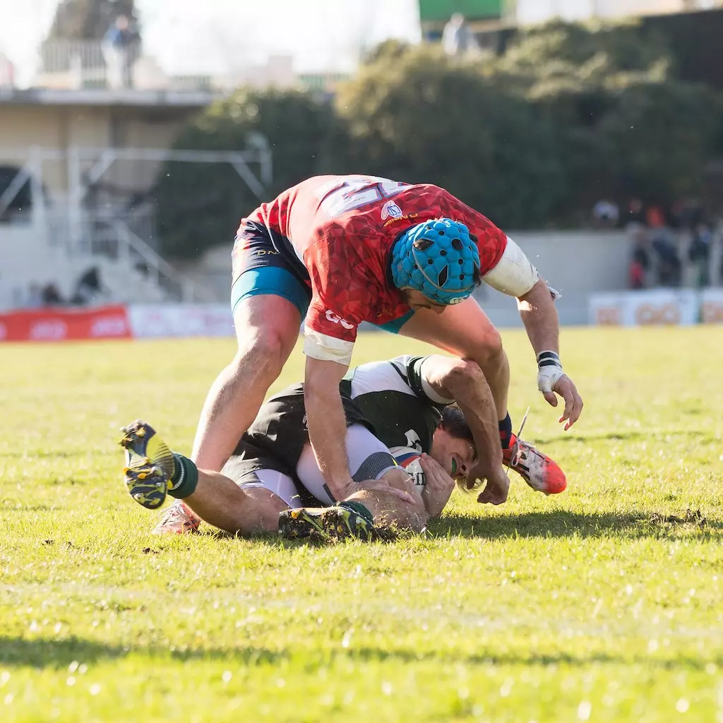 Rugby first aid injury