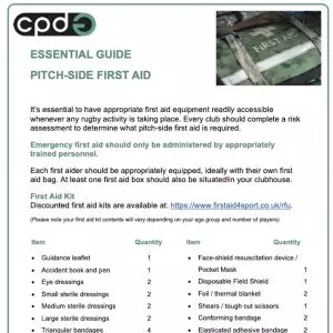First Aid Equipment